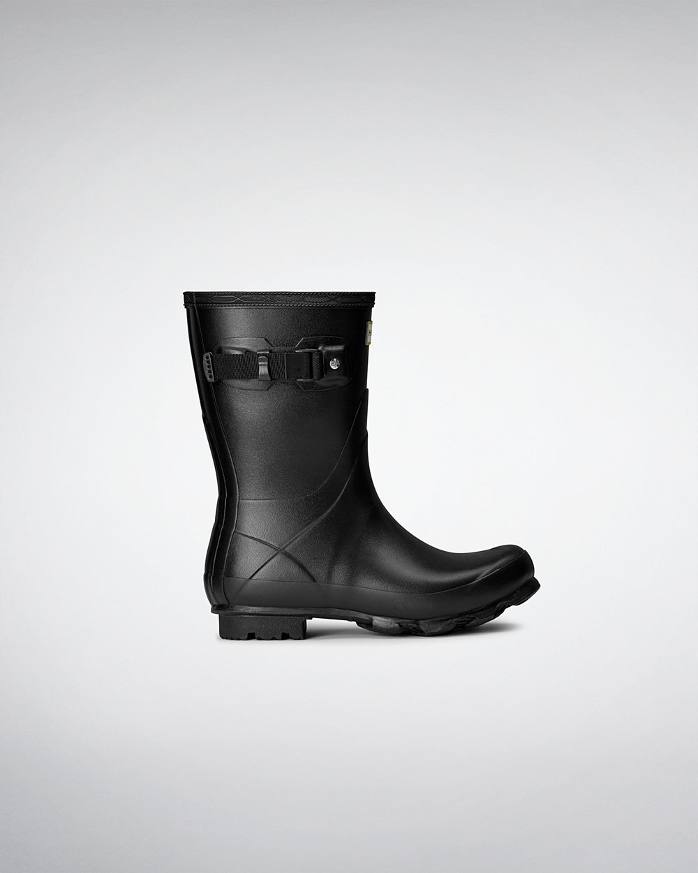 Women Hunter Norris Field | Short Rain Boots Black | NZ-28179-BWSY